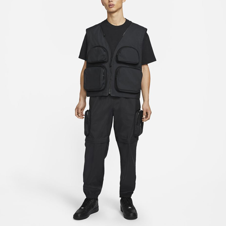 Nike Multi-functional Waterproof Detachable Hooded Jacket Black Asia Edition CZ4702-010 圖 13