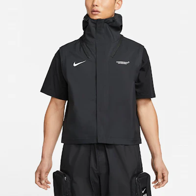 Nike Multi-functional Waterproof Detachable Hooded Jacket Black Asia Edition CZ4702-010 6