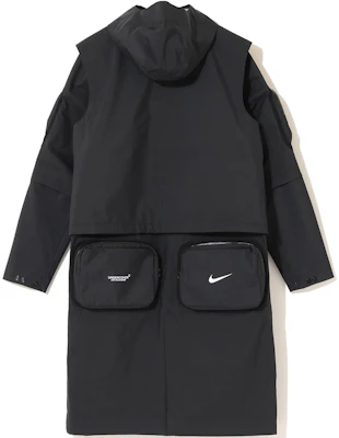 Nike Multi-functional Waterproof Detachable Hooded Jacket Black Asia Edition CZ4702-010 Lookbook Nike Multi-functional Waterproof Detachable Hooded Jacket Black Asia Edition CZ4702-010