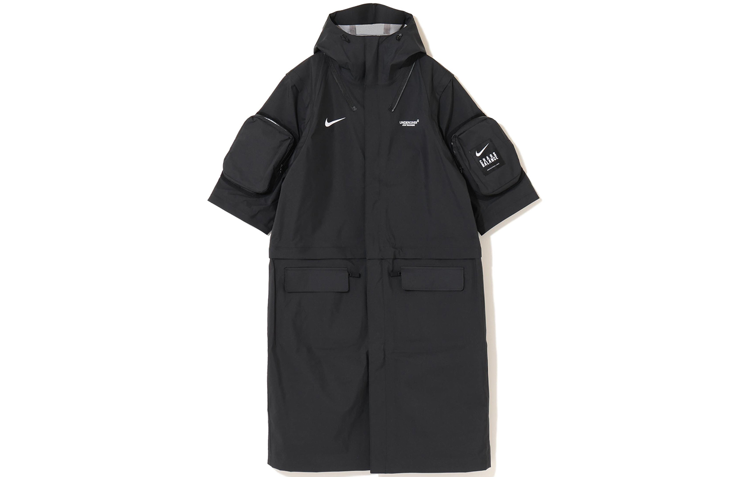 Nike Multi-functional Waterproof Detachable Hooded Jacket Black Asia Edition CZ4702-010 圖 4