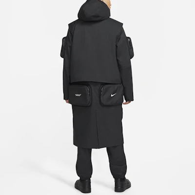 Nike Multi-functional Waterproof Detachable Hooded Jacket Black Asia Edition CZ4702-010 2