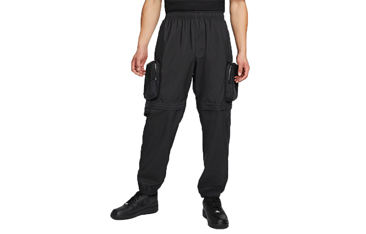 Order Pantalones Jogger Nike Hombre Negro con Múltiples Bolsillos CZ4704-010