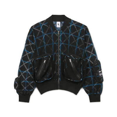 Nike Multi-Pocket Knit Flight Jacket Black CW8021-010