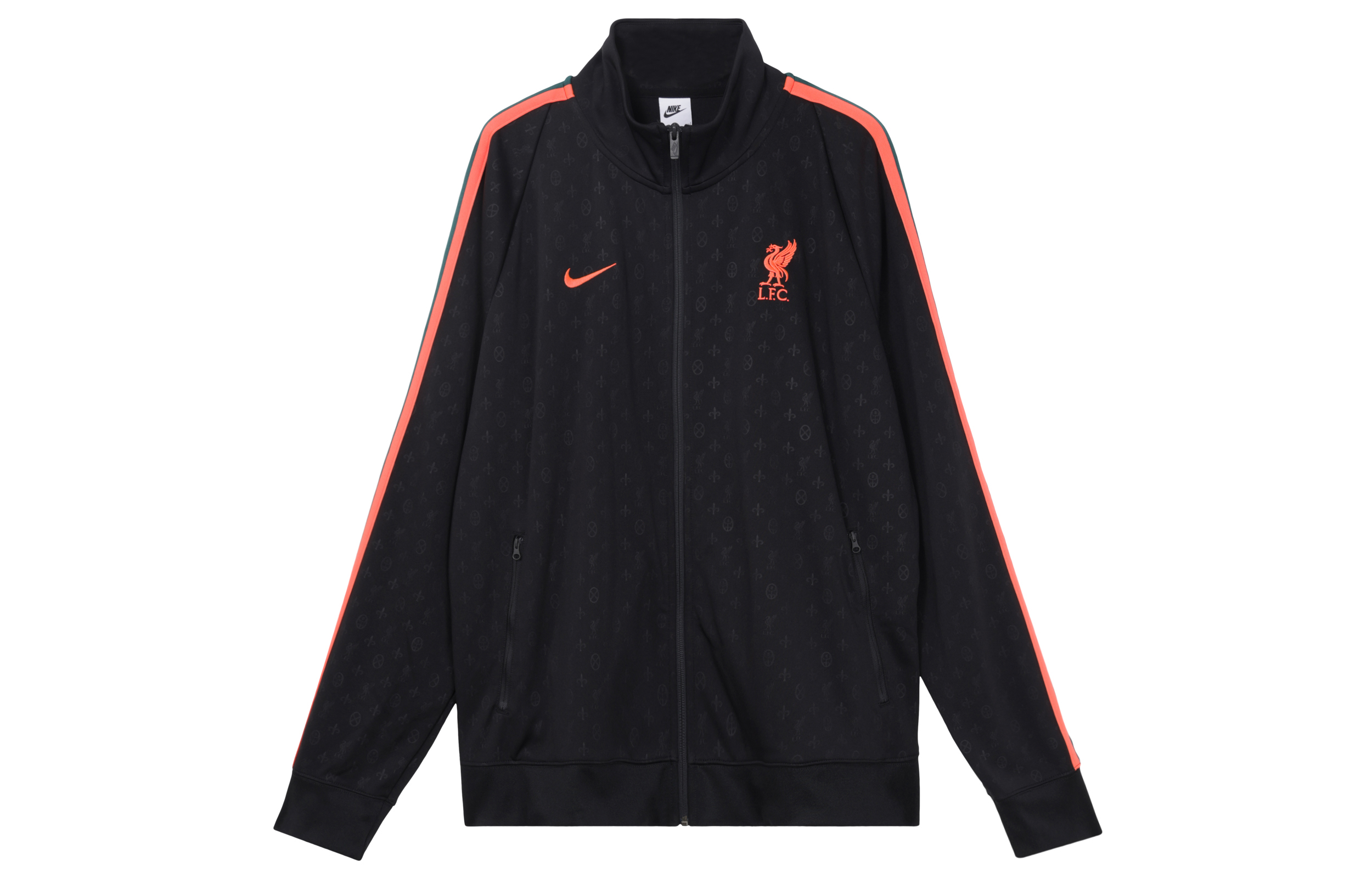 Nike N98 Retro Striped Logo Track Jacket Black Streetwear Style DB2944-010