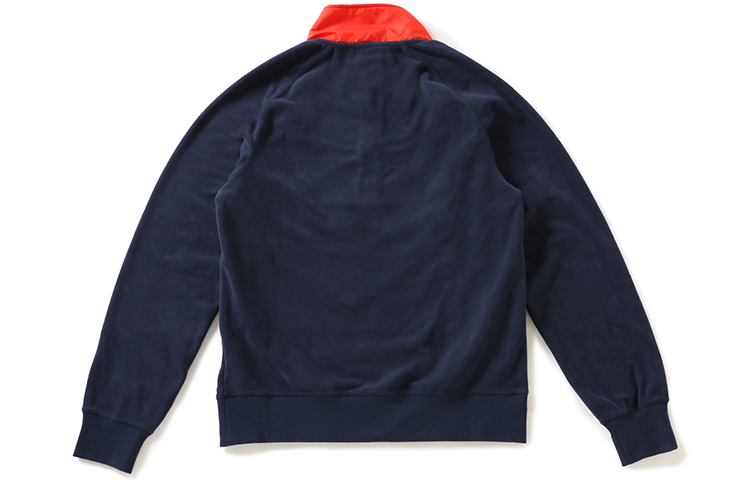 Lookbook 나이키 네이비 블루 반집업 풀오버 스포츠웨어 스웻셔츠 929098-451