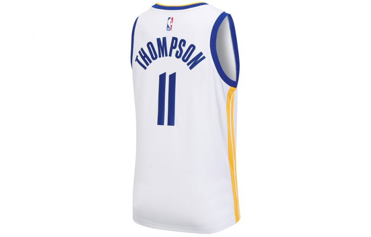Nike NBA 20-21 Golden State Warriors Klay Thompson #11 White Basketball Jersey. CW3591-100 圖 3