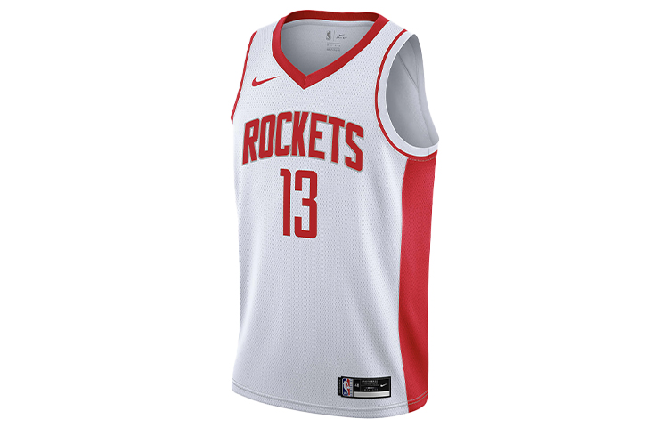 Buy Nike NBA 20-21 哈登火箭 #13 白/紅 球迷版球衣 CW3592-106