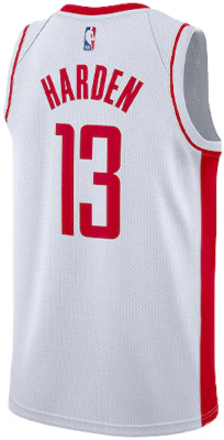 Nike NBA 20-21 哈登火箭 #13 白/紅 球迷版球衣 CW3592-106 Lookbook Nike NBA 20-21 哈登火箭 #13 白/紅 球迷版球衣 CW3592-106