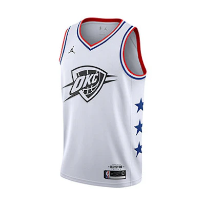 Nike NBA 2019 All-Star Russell Westbrook Thunder White Basketball Jersey AQ7297-110