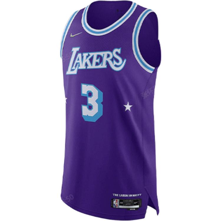Nike NBA Anthony Davis Los Angeles Lakers 2021/22 Jersey Purple  Basketball Tank. DB3635-505