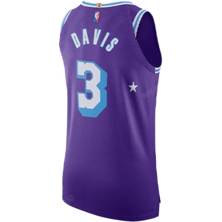 Nike NBA Anthony Davis Los Angeles Lakers 2021/22 Jersey Purple  Basketball Tank. DB3635-505 圖 3