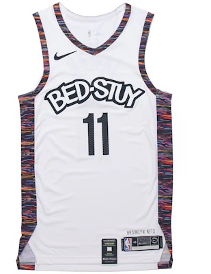 Nike NBA Basketball Jersey Brooklyn Nets City Edition Kyrie Irving #11 White AV4559-102 Order Nike NBA Basketball Jersey Brooklyn Nets City Edition Kyrie Irving #11 White AV4559-102