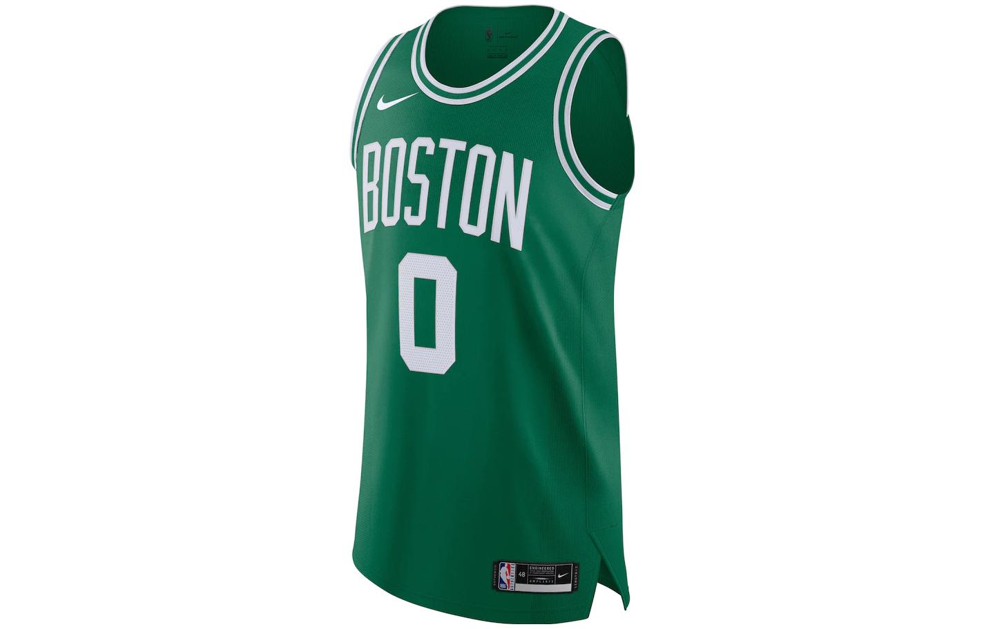 Nike NBA Boston Celtics Jayson Tatum #0 Jersey 20-21 Season Green  Edition CW3437-313 圖 2