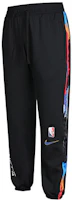 Shop Nike NBA 布魯克林籃球休閒運動長褲 男 黑色 CU0612-010