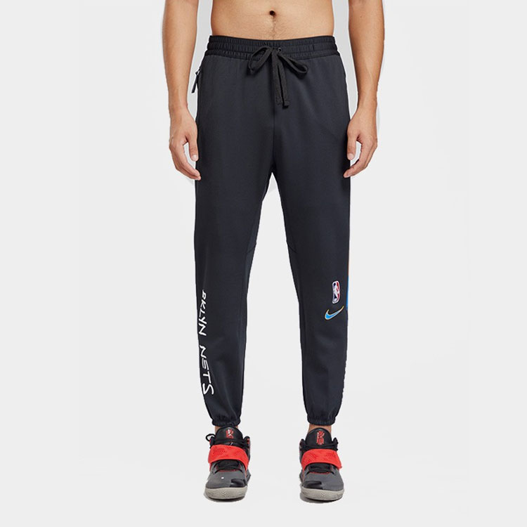 Details for Nike NBA Brooklyn Pantalones Jogger Relajados Hombre Baloncesto Negro CU0612-010