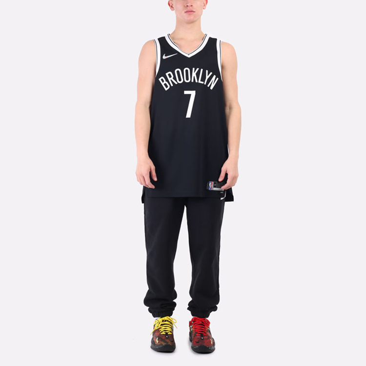 Nike NBA Brooklyn Nets Kevin Durant #7 Jersey Black (Player Edition) DB3305-010 圖 4