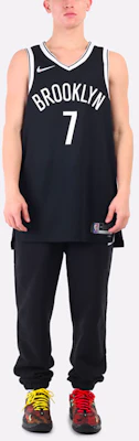 ナイキ NBA ブルックリンネッツ ケビン・デュラント #7 ジャージ ブラック (プレイヤー版) DB3305-010 Shop ナイキ NBA ブルックリンネッツ ケビン・デュラント #7 ジャージ ブラック (プレイヤー版) DB3305-010