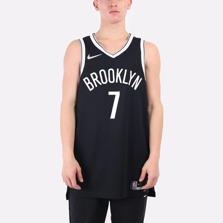 Nike NBA Brooklyn Nets Kevin Durant #7 Jersey Black (Player Edition) DB3305-010 圖 6
