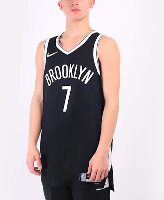 ナイキ NBA ブルックリンネッツ ケビン・デュラント #7 ジャージ ブラック (プレイヤー版) DB3305-010 Sizing ナイキ NBA ブルックリンネッツ ケビン・デュラント #7 ジャージ ブラック (プレイヤー版) DB3305-010