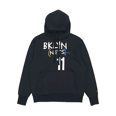 Nike NBA Brooklyn Nets Kyrie Irving #11 Black Hoodie Basketball Apparel DC0861-011