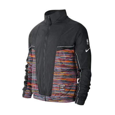 Nike NBA Brooklyn Nets Retro Color-Block Track Jacket Black CN5471-010