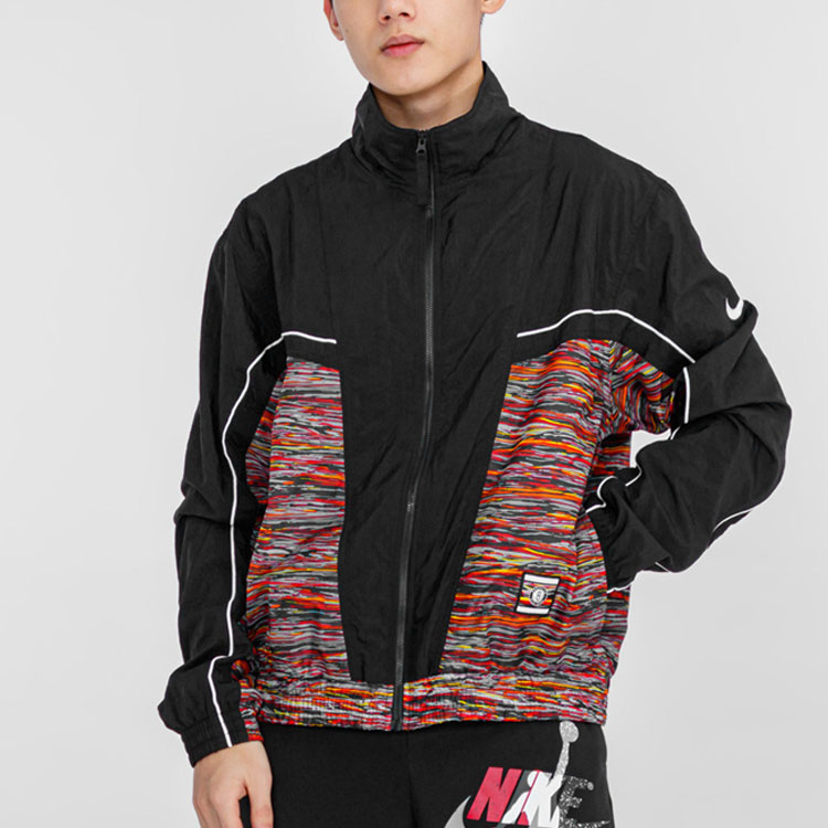 Nike NBA Brooklyn Nets Retro Color-Block Track Jacket Black  CN5471-010 圖 4
