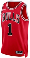 Nike NBA Bulls Derrick Rose #1 Swingman Basketball Jersey Red Male Limited Edition DN2131-657 Nike NBA Bulls Derrick Rose #1 Swingman Basketball Jersey Red Male Limited Edition DN2131-657