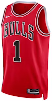 Order Nike NBA Bulls Derrick Rose #1 Jersey Basket Swingman Merah Edisi Terbatas Pria DN2131-657