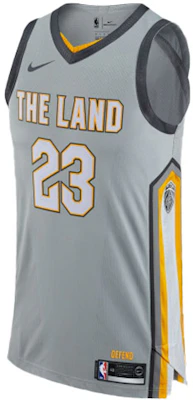耐克 NBA 骑士队城市版詹姆斯#23灰色球衣 AH6048-007 Buy 耐克 NBA 骑士队城市版詹姆斯#23灰色球衣 AH6048-007