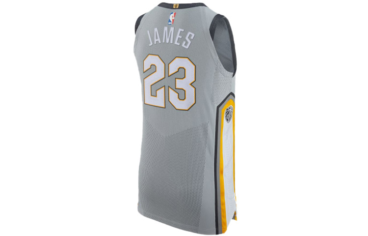 Lookbook 나이키 NBA 캐벌리어스 시티 에디션 르브론 제임스 #23 저지 그레이 에디션 AH6048-007