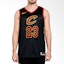 Shop 耐克NBA骑士队23号勒布朗詹姆斯Dri-FIT球迷版篮球球衣黑色 877201-010