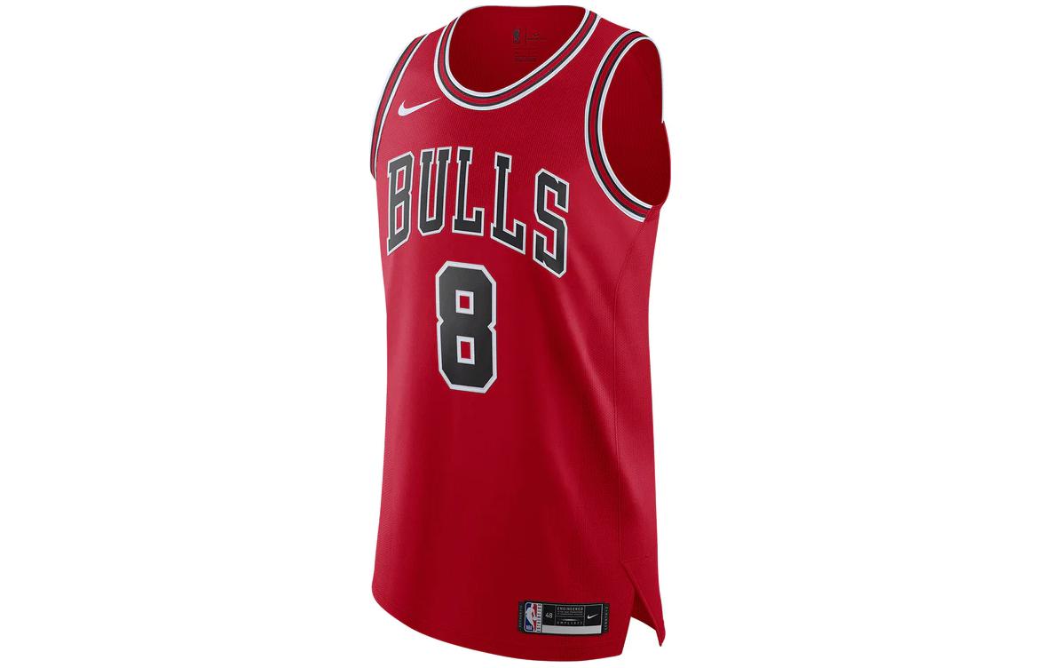 Order Nike NBA 芝加哥公牛隊 Zach LaVine #8 紅色球員版球衣 男女適用 AV2627-657