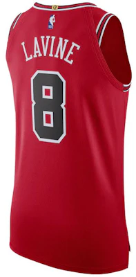 Nike NBA 芝加哥公牛隊 Zach LaVine #8 紅色球員版球衣 男女適用 AV2627-657 Lookbook Nike NBA 芝加哥公牛隊 Zach LaVine #8 紅色球員版球衣 男女適用 AV2627-657