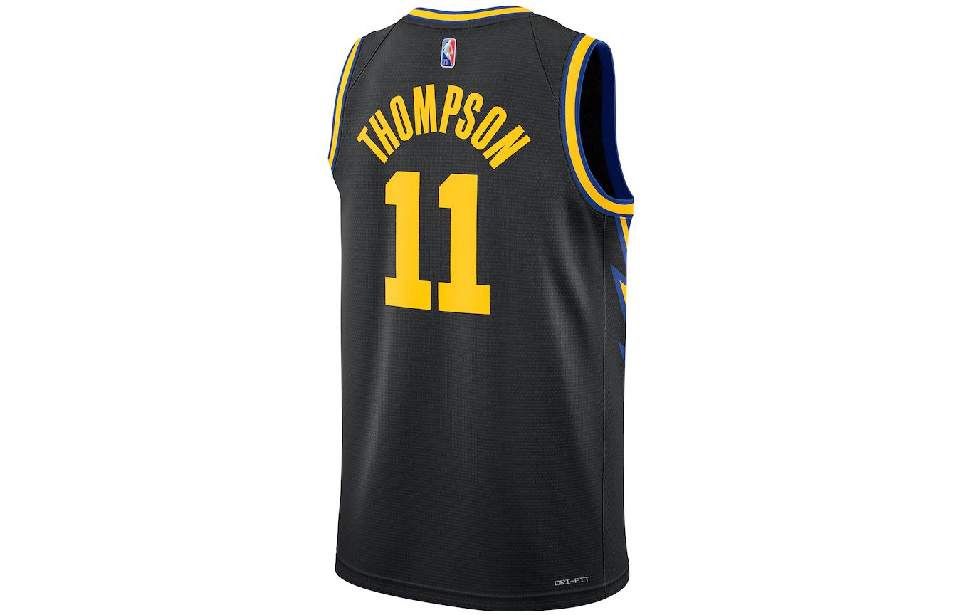 Lookbook 나이키 NBA 시티 에디션 75주년 클레이 톰슨 워리어스 저지 블랙 DB4027-012