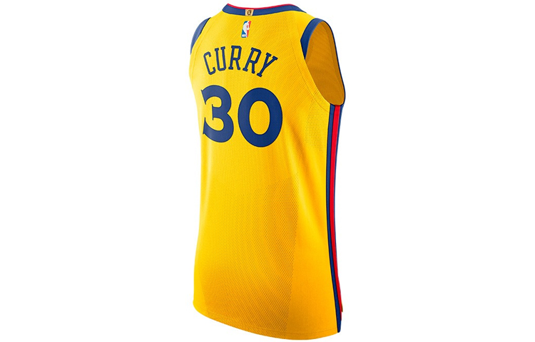 Lookbook 나이키 NBA 시티 에디션 골든스테이트 워리어스 커리 #30 옐로우 저지 AH6052-728