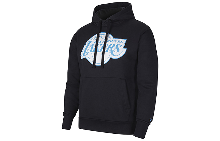 Nike NBA City Edition Fleece Hoodie Los Angeles Lakers Black Sweatshirt CN2547-010