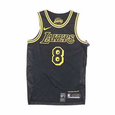 Nike NBA City Edition Los Angeles Lakers Kobe Bryant #8 Basketball Jersey Black AJ6430-010