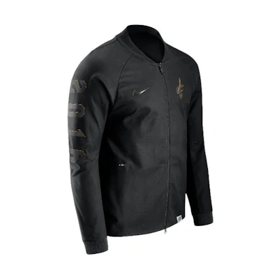 Nike NBA Cleveland Cavaliers Black Lettering Full-Zip Jacket 860792-010