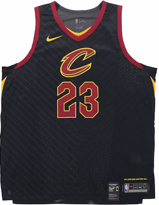 耐克NBA骑士队勒布朗詹姆斯23号黑色球衣限量版。 863148-010 Order 耐克NBA骑士队勒布朗詹姆斯23号黑色球衣限量版。 863148-010