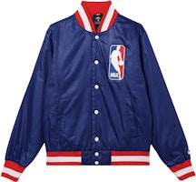 Nike NBA Collaboration Bomber Jacket Blue AH3393-455 Nike NBA Collaboration Bomber Jacket Blue AH3393-455