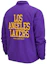 Lookbook 耐克 NBA 湖人队标志教练夹克 紫色 DB1440-504
