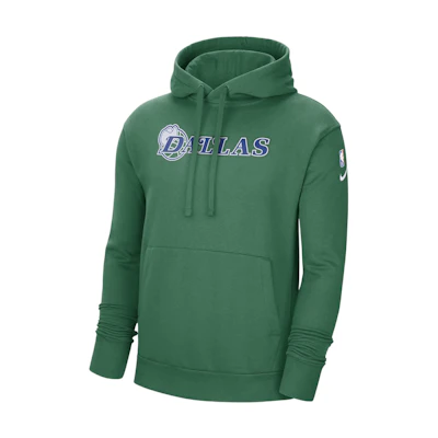 Nike NBA Dallas Mavericks Alphabet Logo Pullover Hoodie Green DB2311-312