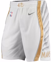 Nike NBA Dallas Mavericks City Edition Basketball Shorts White (Fan Version 20-21). CN1969-100 Nike NBA Dallas Mavericks City Edition Basketball Shorts White (Fan Version 20-21). CN1969-100
