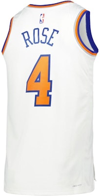 Nike NBA Derrick Rose #4 New York Knicks Fan Jersey White Tank Top DN2087-101 Lookbook Nike NBA Derrick Rose #4 New York Knicks Fan Jersey White Tank Top DN2087-101