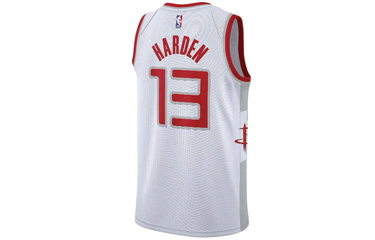Lookbook Nike NBA 球迷版 James Harden #13 休士頓火箭隊球衣 白色 AV4640-101