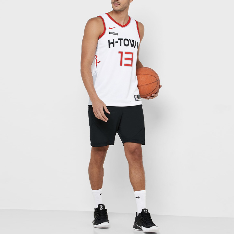 Details for Nike NBA 球迷版 James Harden #13 休士頓火箭隊球衣 白色 AV4640-101