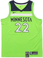 Nike NBA Fan Jersey Andrew Wiggins #22 Timberwolves Green Basketball Tank - Men 877213-313 Nike NBA Fan Jersey Andrew Wiggins #22 Timberwolves Green Basketball Tank - Men 877213-313
