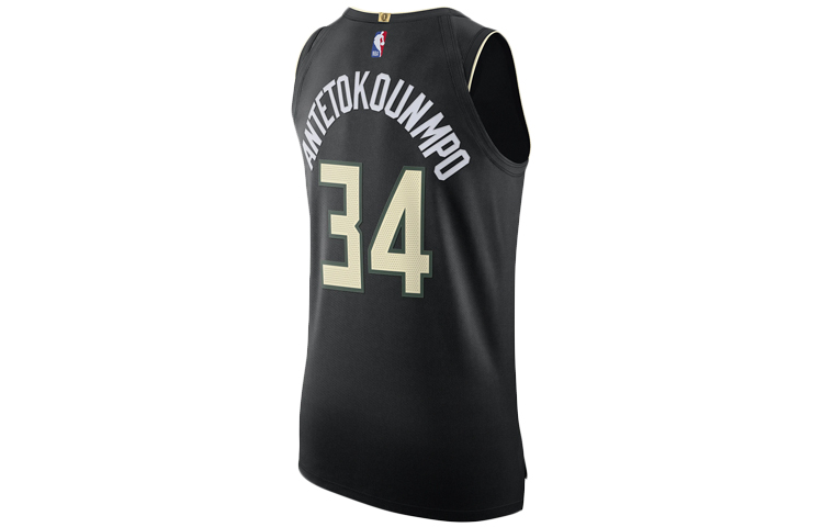 Nike NBA Giannis Antetokounmpo Bucks 34 Player Jersey Black AT9852-010 圖 3