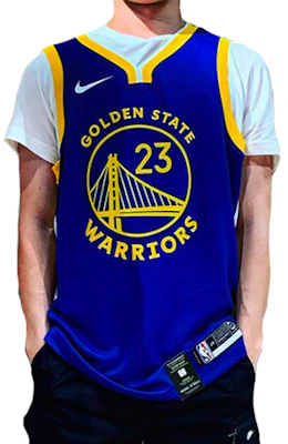 耐克NBA金州勇士队德雷蒙德·格林#23主场球衣蓝色 AV4947-498 Shop 耐克NBA金州勇士队德雷蒙德·格林#23主场球衣蓝色 AV4947-498