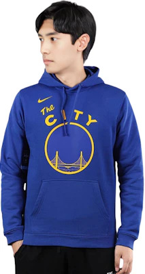 Nike NBA Golden State Warriors Sudadera con Capucha de Lana Azul CI4521-495 Shop Nike NBA Golden State Warriors Sudadera con Capucha de Lana Azul CI4521-495